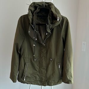 Zara Lightweight Hidden Hoodie Jacket